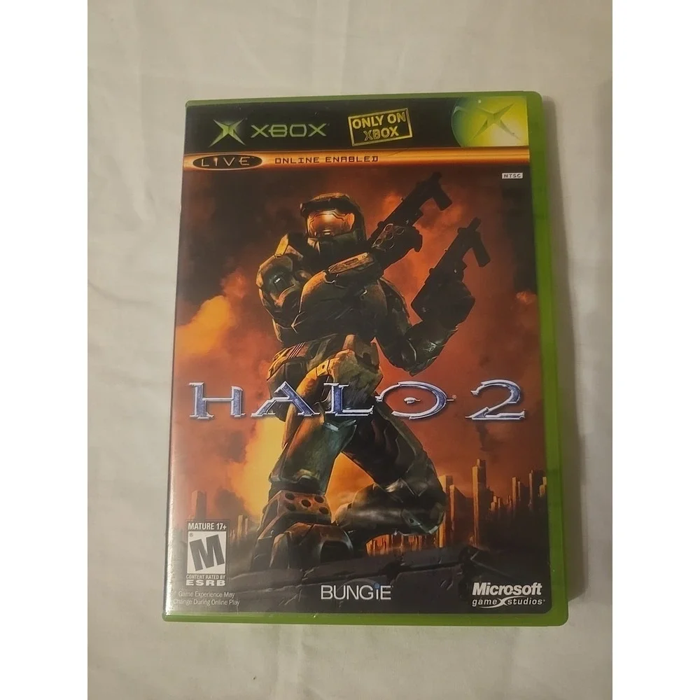 Halo 2 (Xbox, 2004)‎ With Manual And Game